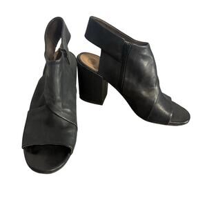 Coclico Open Toe Leather Ankle Boots Women's Size 40 / 9